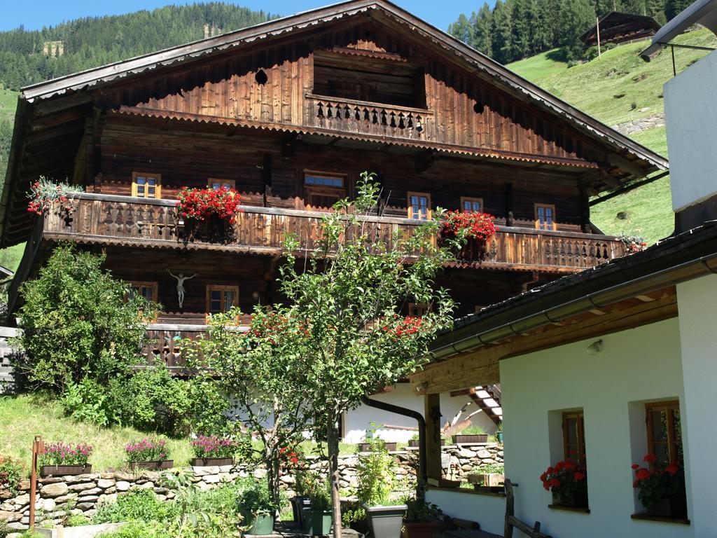 Der Gannerhof Hotel Innervillgraten Exterior foto